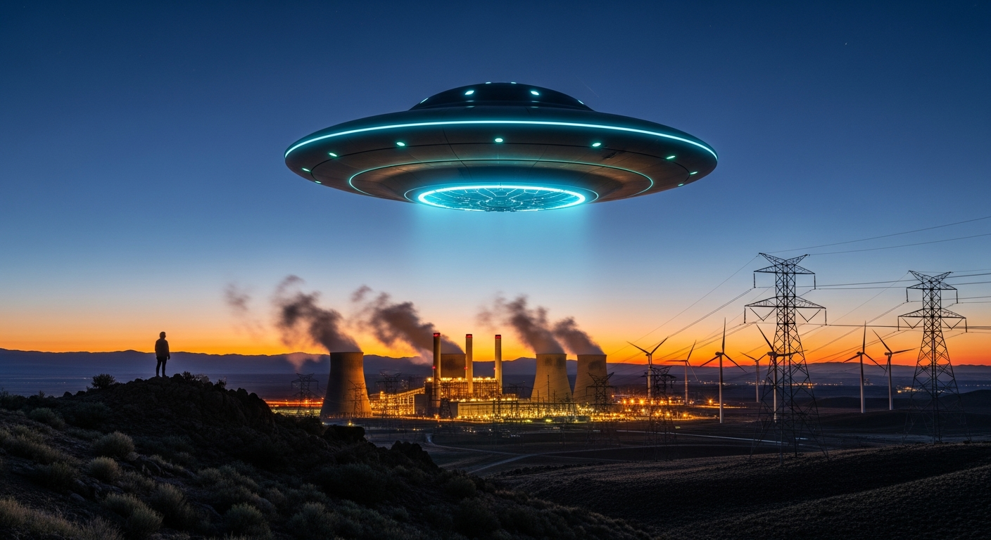 Wyoming Sheriff Puzzled by Year-Long UFO Sightings Near Power Plant