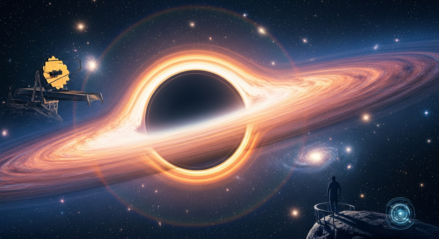 Runaway Supermassive Black Hole: Record-Breaking Cosmic Discovery