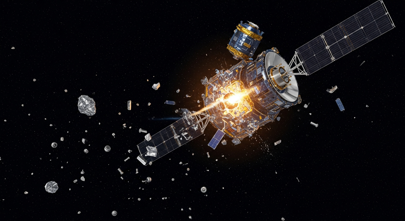 The CRASH Clock: How Close We Are to a Satellite Collision Catastrophe