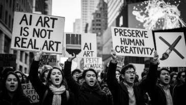 AI Art Sparks Protest: Student Detained After Eating Exhibit in Growing Backlash