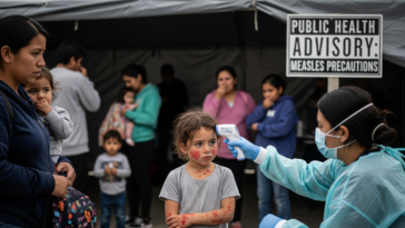 Measles Outbreak in Texas Immigration Detention Center Highlights Dual Crisis