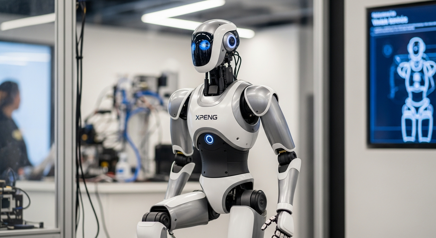 XPeng’s Humanoid Robot ‘Iron’ Takes an Embarrassing Fall During Public Demo