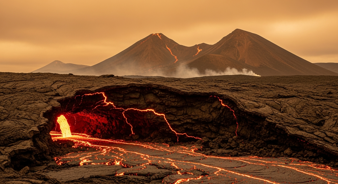 Astronomers Discover First Evidence of Vast Lava Tube Beneath Venus’ Surface