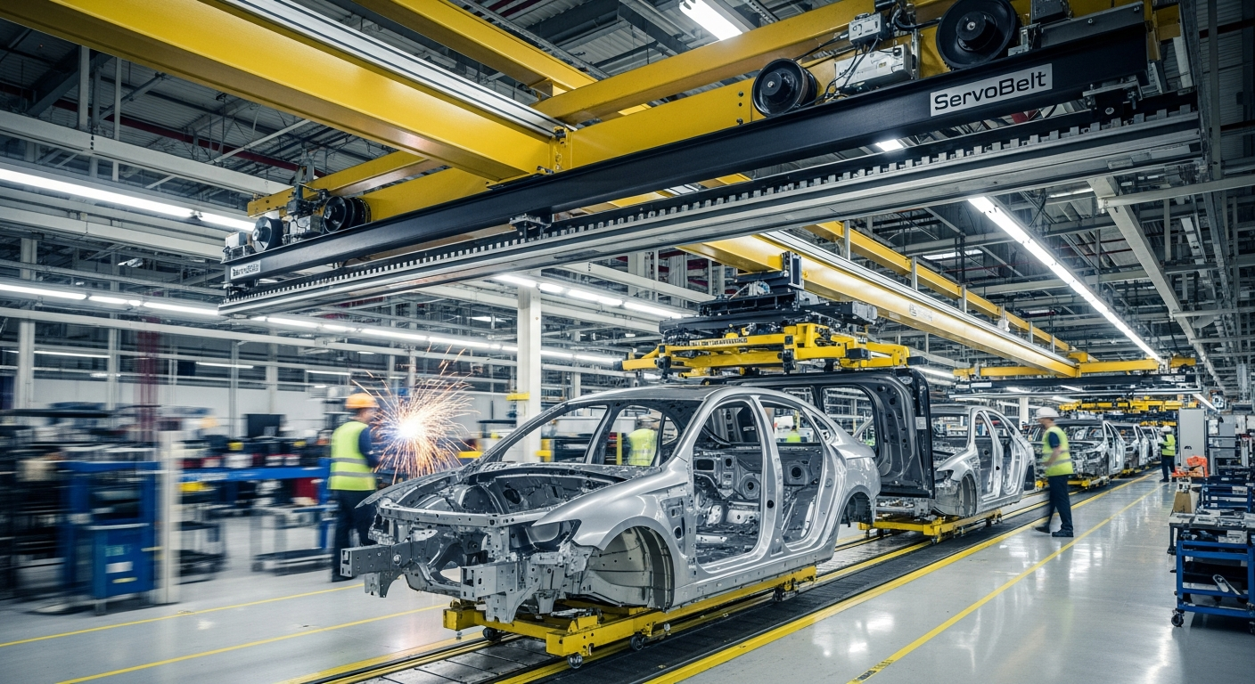 ServoBelt Technology: A Cost-Effective Alternative for Automotive Gantry Systems