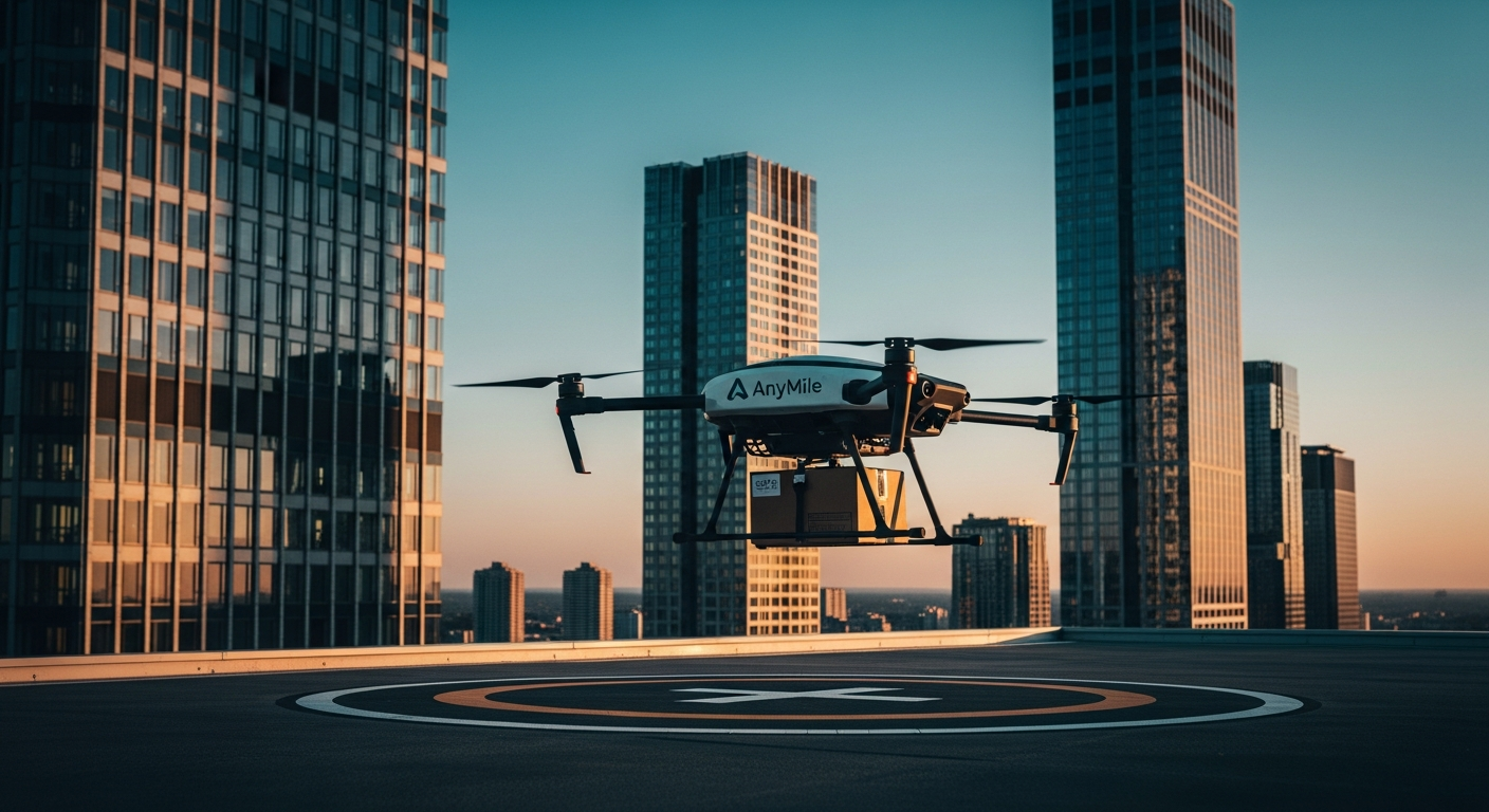 Mitsubishi Electric’s AnyMile: Bridging Digital and Physical Worlds in Drone Logistics